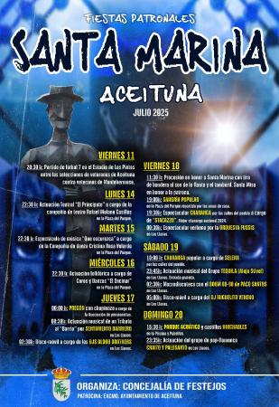 Imagen ¡Aceituna celebra sus Fiestas Patronales en honor a Santa Marina!