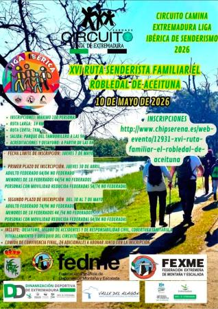 Imagen XVI Ruta Senderista Familiar “El Robledal de Aceituna”
